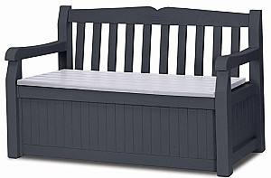 Banca gradina Keter Eden Garden Bench 265L Graphite/Gray