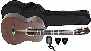 Классическая гитара GEWA Basic Classical Guitar Set 3/4 Walnut