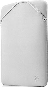 Geanta pentru laptop HP Reversible Protective 14.1-inch Silver Laptop Sleeve (2F2J1AA)
