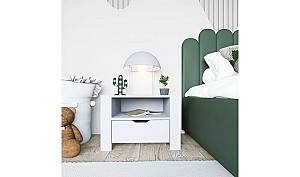 Noptiera Trendy Duru 1600-34 Alb