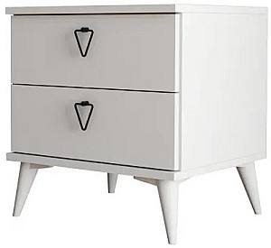 Noptiera Trendy Versa Alb