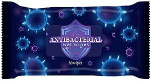 Влажные салфетки Go Bliss Antibacterial 20 шт