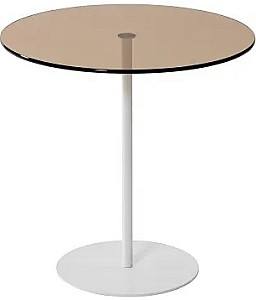 Masuta de cafea, reviste Trendy Chill-Out Alb/Bronz