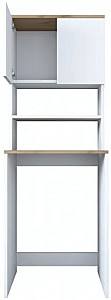 Шкаф в ванную Trendy KD101 - 1950 Белый/Ореховый