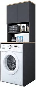 Шкаф в ванную Trendy KD101 - 2674 Ореховый/Антрацит