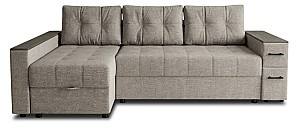 Canapea coltar Aurora Nicoli 255x150 cm Favorite Light Taupe