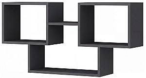 Полка на стену Fabrik Home Tetris 5 Антрацит