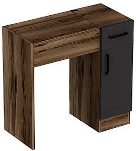 Masa de machiaj Trendy Inci Nuc Deschis/Antracit