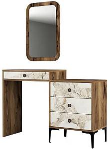 Masa de machiaj Trendy Lizbon 545 Nuc/Alb
