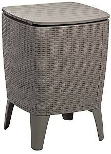 Стол садовый Sonmez Capri Cappuccino (серый) 41.5x41.5