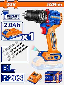 Шуруповерт Wadfow WCDP5282