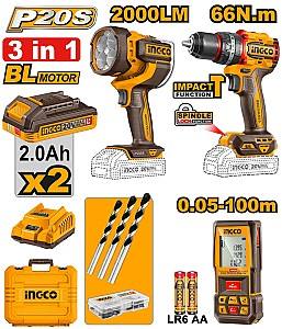 Набор электроинструментов INGCO COSLI250885
