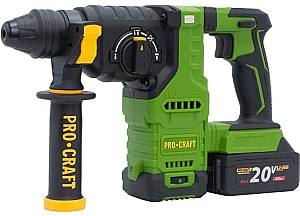 Ciocan rotopercutor ProCraft PHA30 (cu o baterie și încărcător)