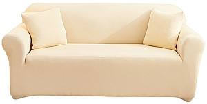 Чехол для диванов Relaxe Home Solid Sofa Cover 2 места (145-185 cm) Светло-бежевый