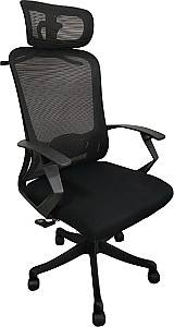 Fotoliu de birou MG-Plus Ergo Line Negru