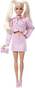 Кукла BARBIE Модница в розовом джинсовом костюме
