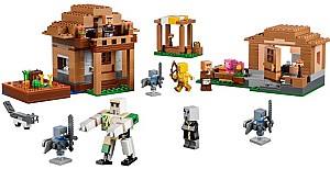 Конструктор LEGO Minecraft Нападение на деревню Эвокер