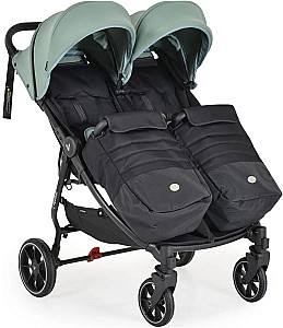 Carucior pentru gemeni Moni 2Gether Iceberg Green