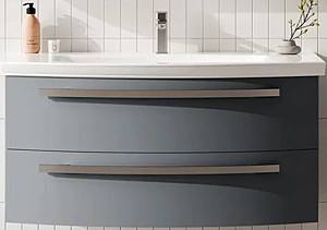 Шкаф под умывальник Orka Urla 110 Anthracite
