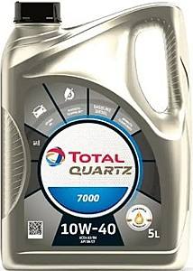 Моторное масло Total QUARTZ 7000 10W40 5L