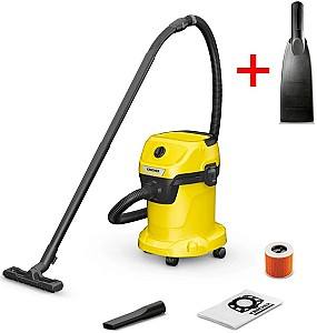 Промышленный пылесос KARCHER WD 3 V-17/4/20 + Duza auto WD