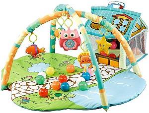 Коврик для детей Moni Happy Farm Green