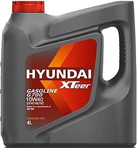 Моторное масло HYUNDAI XTR-Hyundai Gasoline G700 10W40 6L