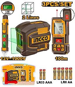 Набор инструментов INGCO COS250908