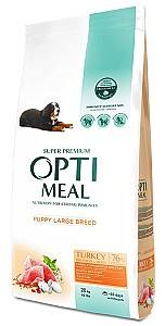 Сухой корм для собак Optimeal Puppy Large Breed Turkey 20kg