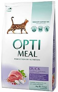 Сухой корм для кошек Optimeal Cat Duck 4kg