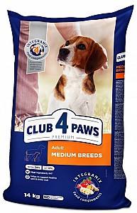 Сухой корм для собак Club4Paws Premium Adult Medium 14kg