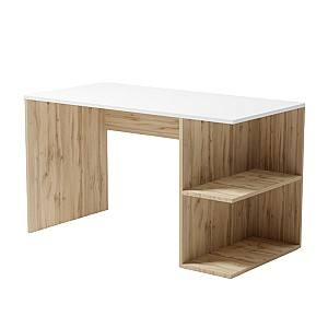 Письменный стол Smartex Comp (110cm) White/Dark Oak