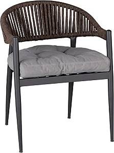 Стул для сада Papatya Corner Anthracite / Brown / Grey