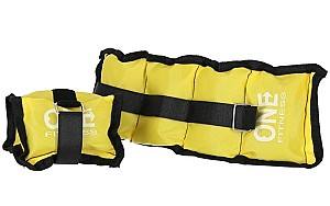 Greutate pentru fitness Spokey One Fitness 2x1.5kg WW02 Yellow