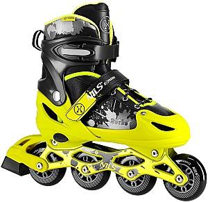 Роликовые коньки NILS EXTREME Rocko Yellow 31-34 (NA18137A)