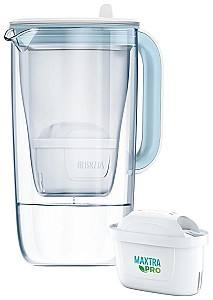 Cană filtrantă pentru apă BRITA Glass Jug One Light-Blue