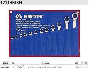 Набор ключей King Tony 12114MRN