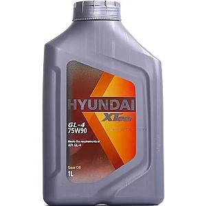 Трансмиссионное масло HYUNDAI XTR-Hyundai Gear Oil 75W90 GL-4 4L