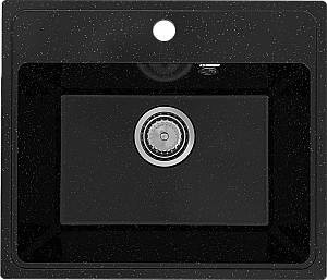 Мойка кухонная Practik PR 490-004 черный оникс