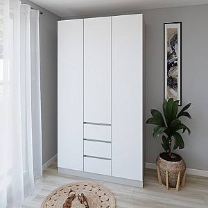 Шкаф Smartex N16 140 см Кашемир / Белый