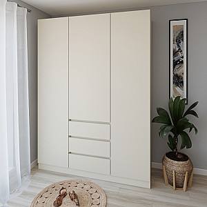 Шкаф Smartex N16 160 см Слоновая Кость