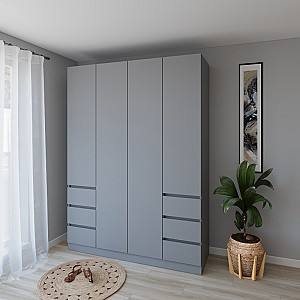 Dulap Smartex N17 180 cm Grafit