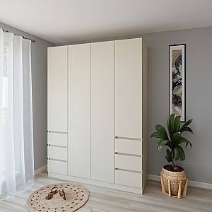 Dulap Smartex N17 200 cm Ivory