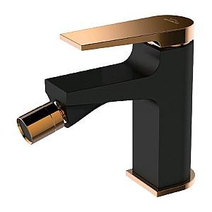 Смеситель для биде Invena Midnight Black/Gold