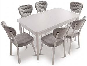 Set de masa si scaune Kelebek ES-4003 (6 scaune)