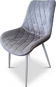 Scaun Kroll DC2-011 (velur) Light Grey / White