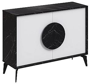 Консольный столик DECO Gora 110 см Bendir(Черный)/White(Белый)