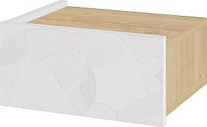 Прикроватная тумбочка DECO Onda White / Saphire Oak