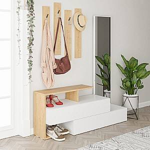 Прихожая DECO Ramda White /  Saphire Oak