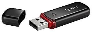 Флеш память USB Apacer Flash Drive 32GB AH333 Black